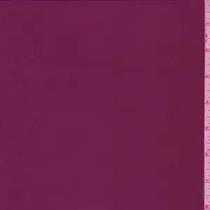1 7/8 YD PC-Bright Purple Silk Crepe de Chine Fabric