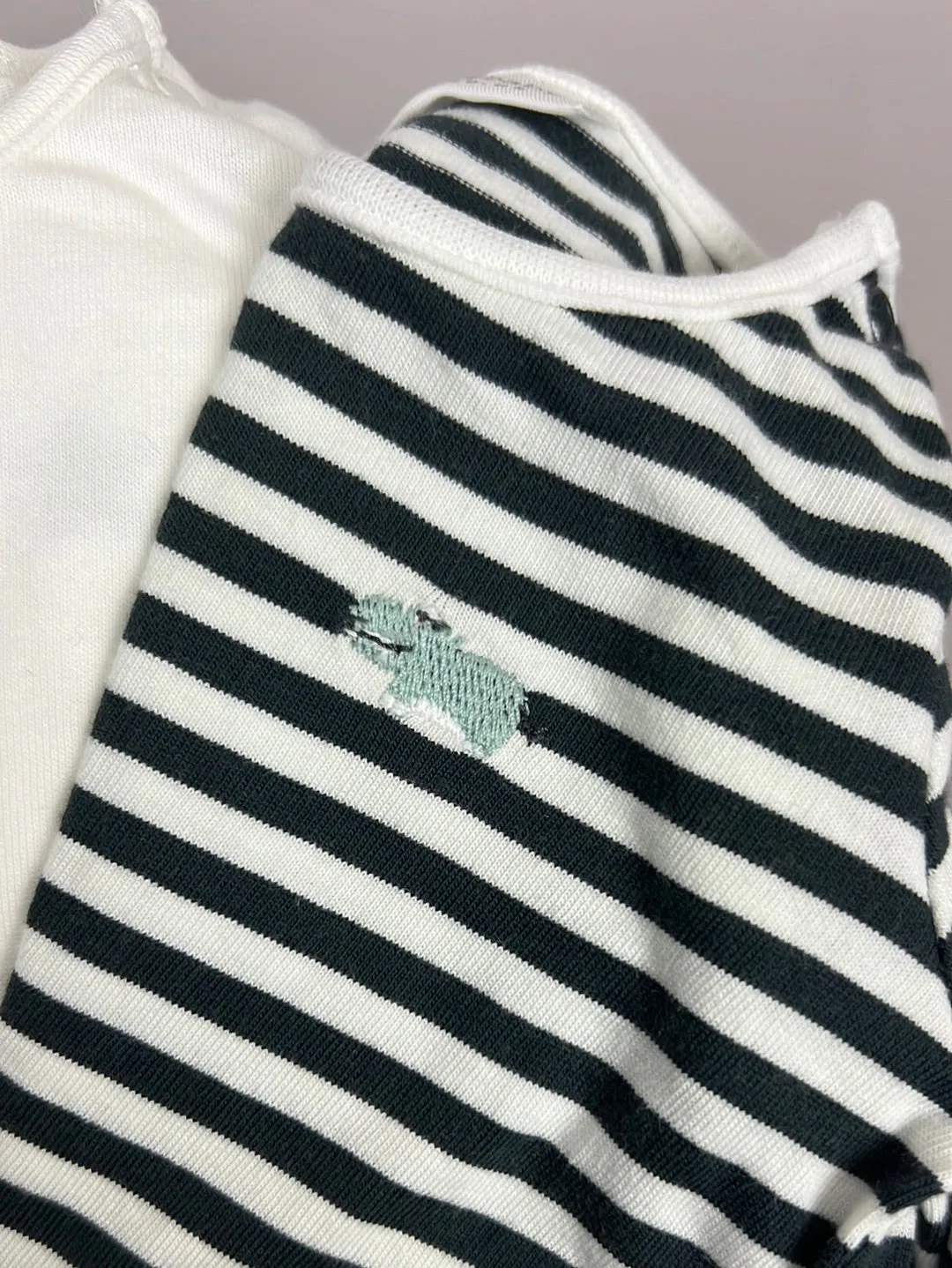 1m Next hippo/stars long sleeve t-shirts
