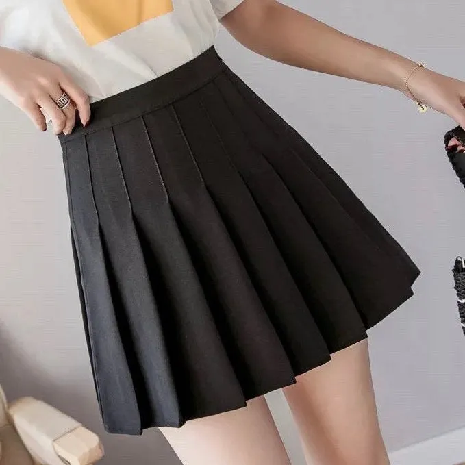 2019 - Women's Pleated Mini Skirt