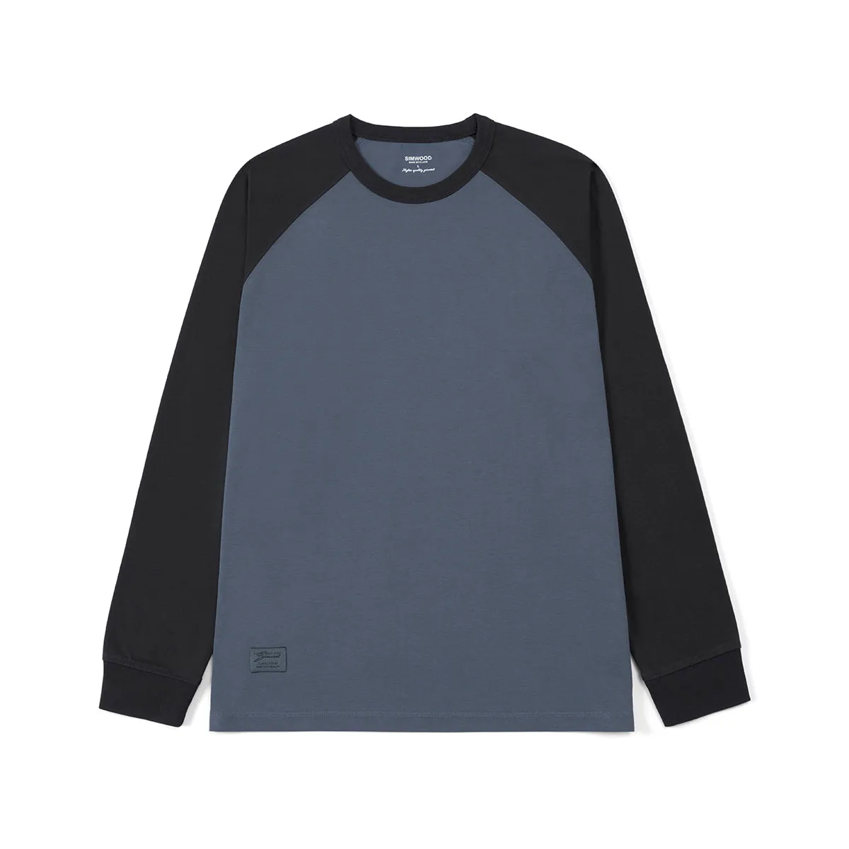 240gsm Sorona Fabric Long Raglan Sleeve T-shirts