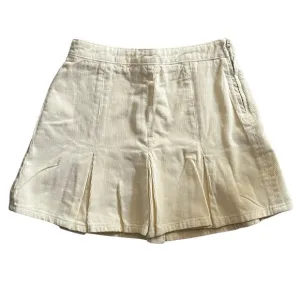 $59ea BOGO FREE Urban Outfitters corduroy sizes Small &amp; Med mini skirts in ivory