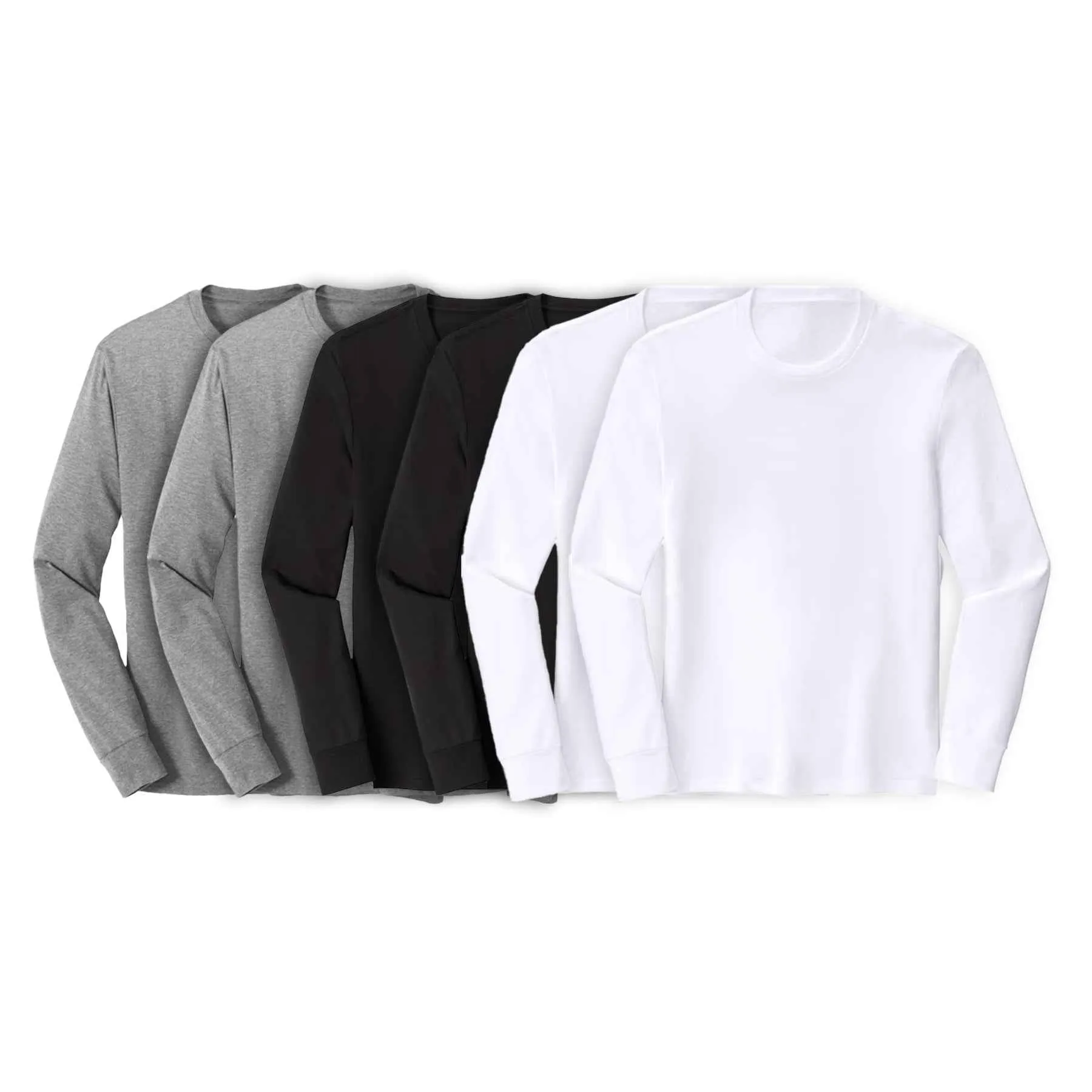 6Pcs Thermal Long Sleeve for Men