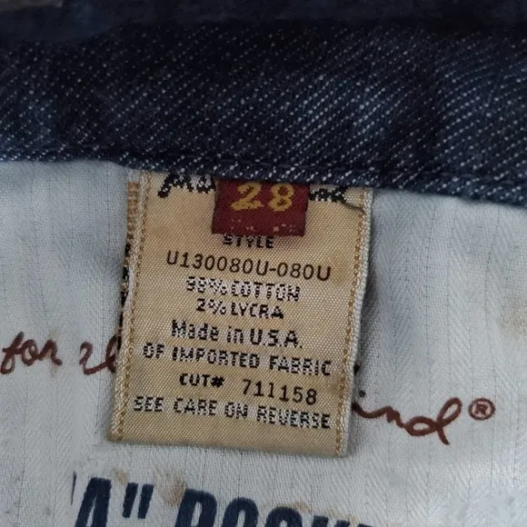 7 For All Mankind &quot;A&quot; Pocket Bootcut Jeans Size 28