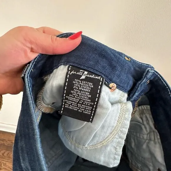 7 for All Mankind B(Air) The Ankle Skinny Jeans Blue 24
