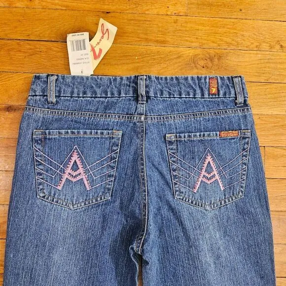 7 Seven For All Mankind &quot;A&quot; Pocket Jeans Womens Size 27 Flare Low rise Bootcut