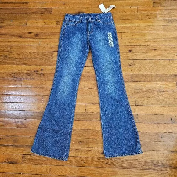 7 Seven For All Mankind &quot;A&quot; Pocket Jeans Womens Size 27 Flare Low rise Bootcut