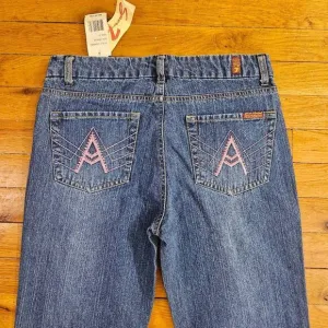 7 Seven For All Mankind &quot;A&quot; Pocket Jeans Womens Size 27 Flare Low rise Bootcut