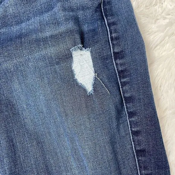 7FAM b(air) The Ankle Skinny destroyed destructed jeans 26