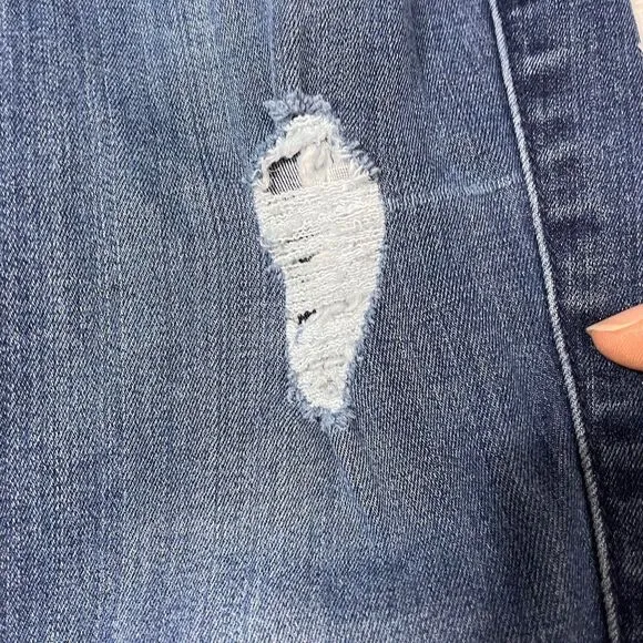 7FAM b(air) The Ankle Skinny destroyed destructed jeans 26