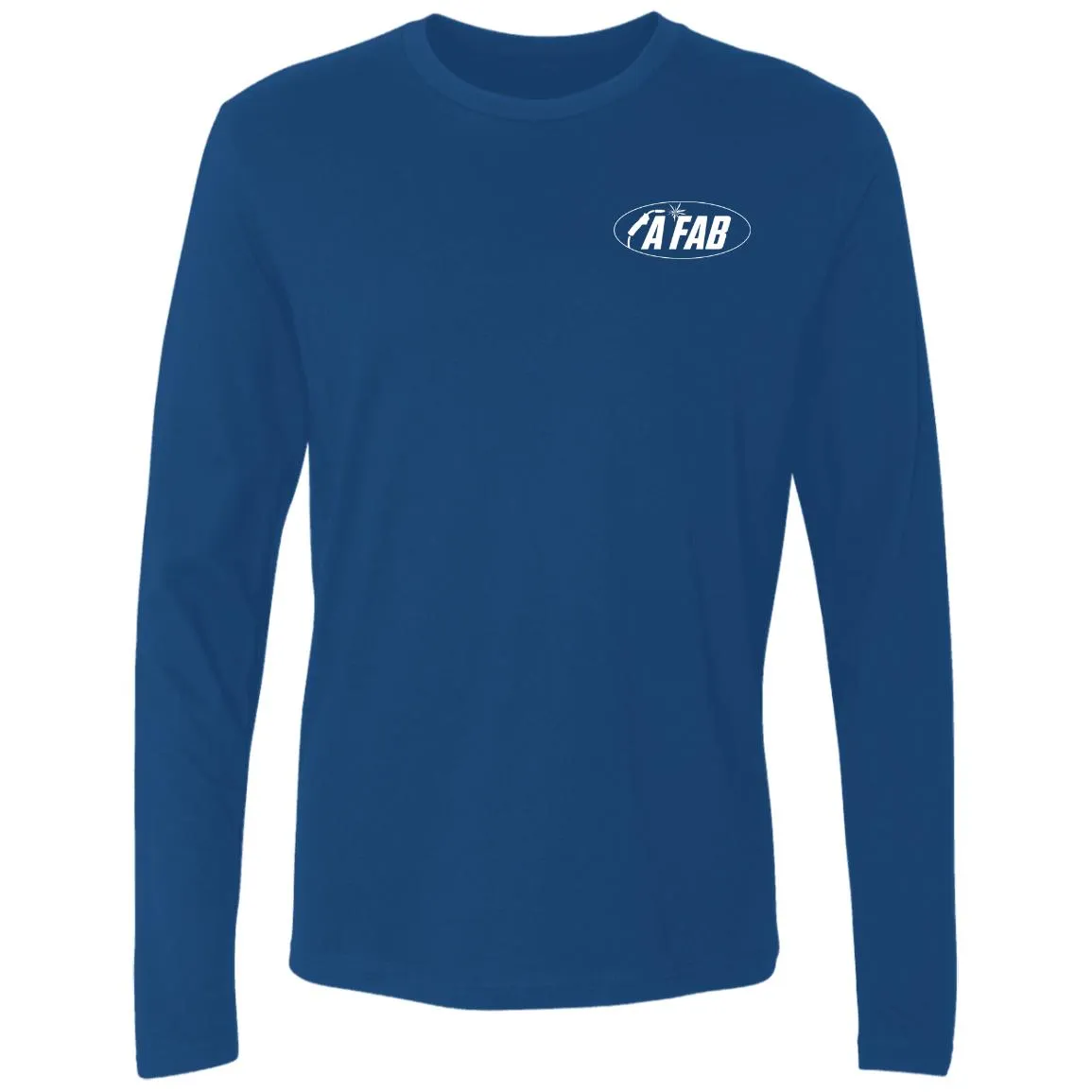A Fab white logo NL3601 Men's Premium LS