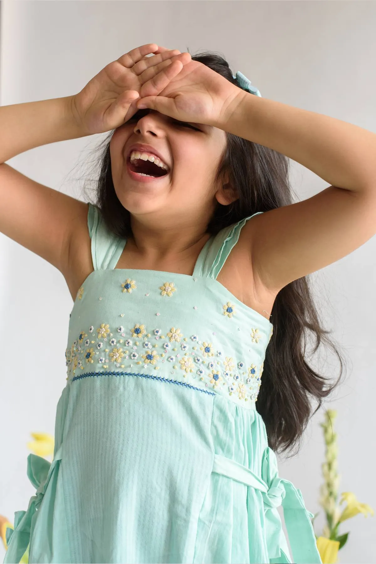 A-Line Embroidery Dress