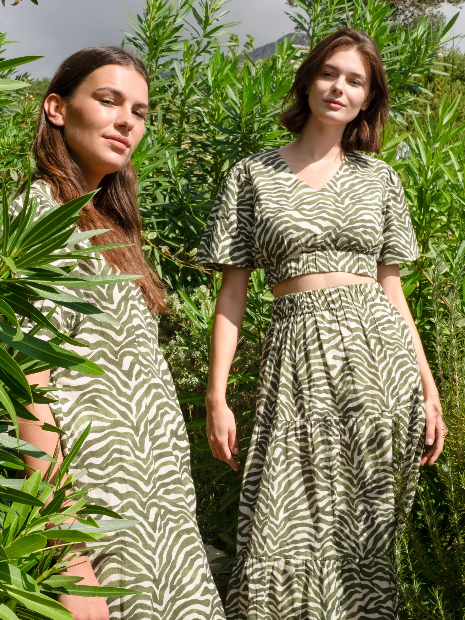 Abby Skirt in Zebra by Beau & Ro