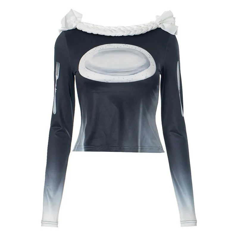 Abstract Printed Tops