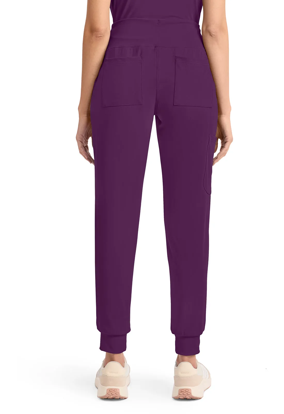 Achieve CK033 Women's 5-Pocket Jogger Pants Wild Mulberry