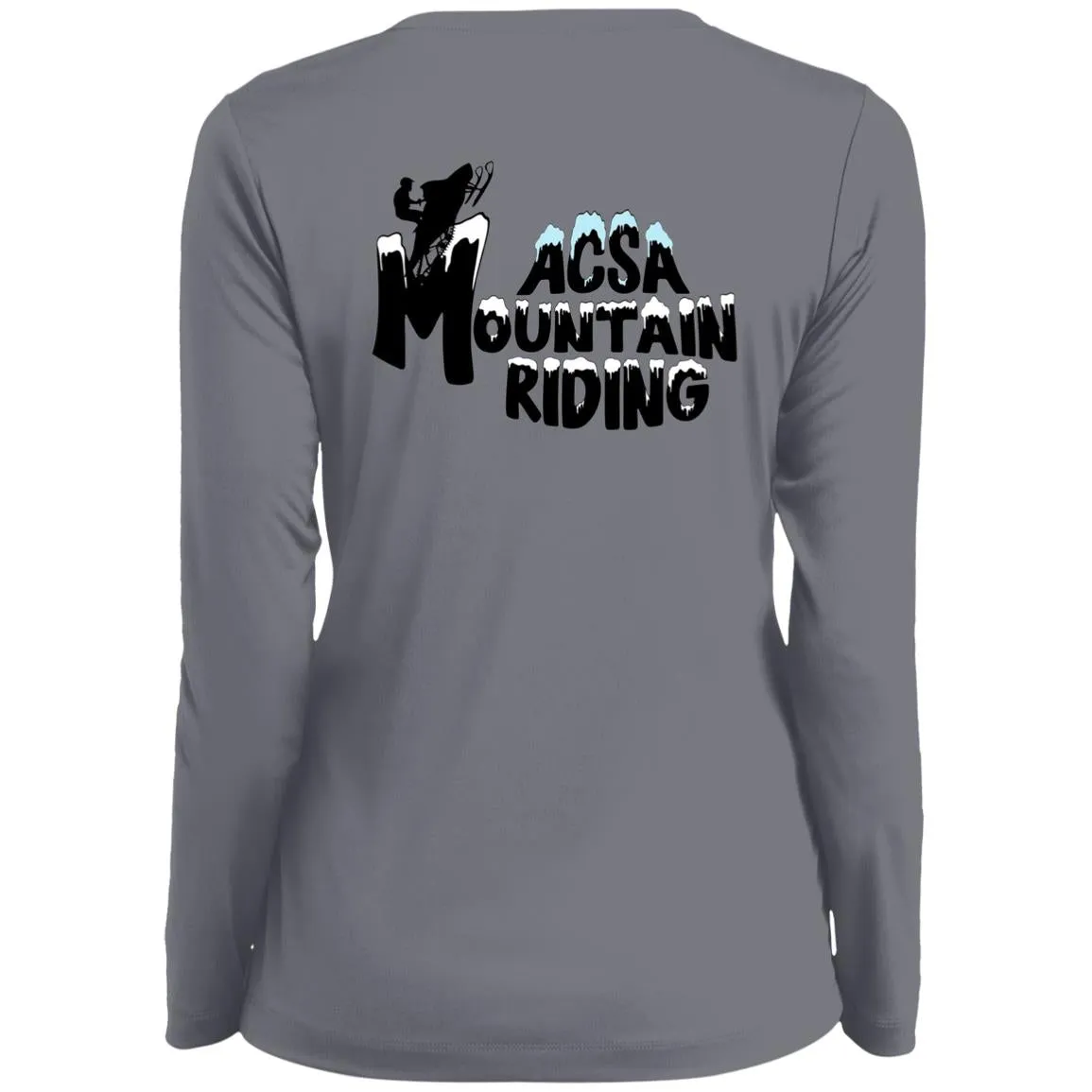 ACSA 1788 Ladies' Moisture-Wicking Long Sleeve V-Neck Tee