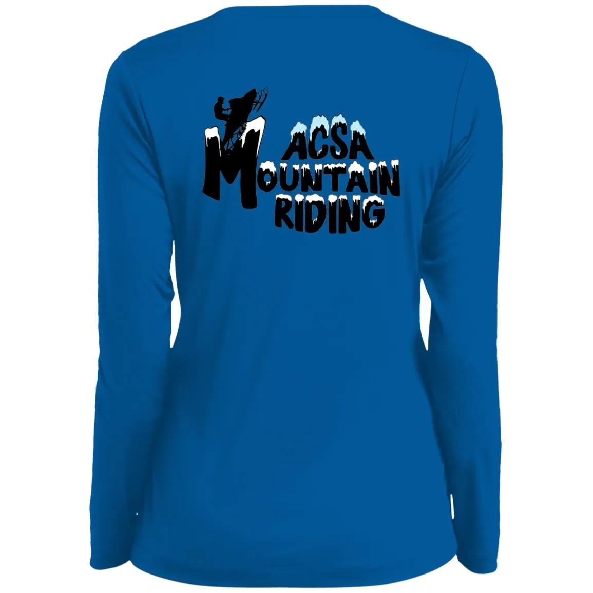 ACSA 1788 Ladies' Moisture-Wicking Long Sleeve V-Neck Tee