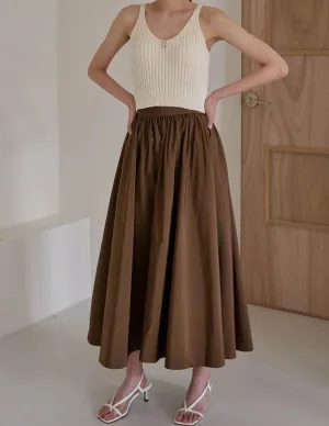 ADJANI SKIRT DARK BRONZE