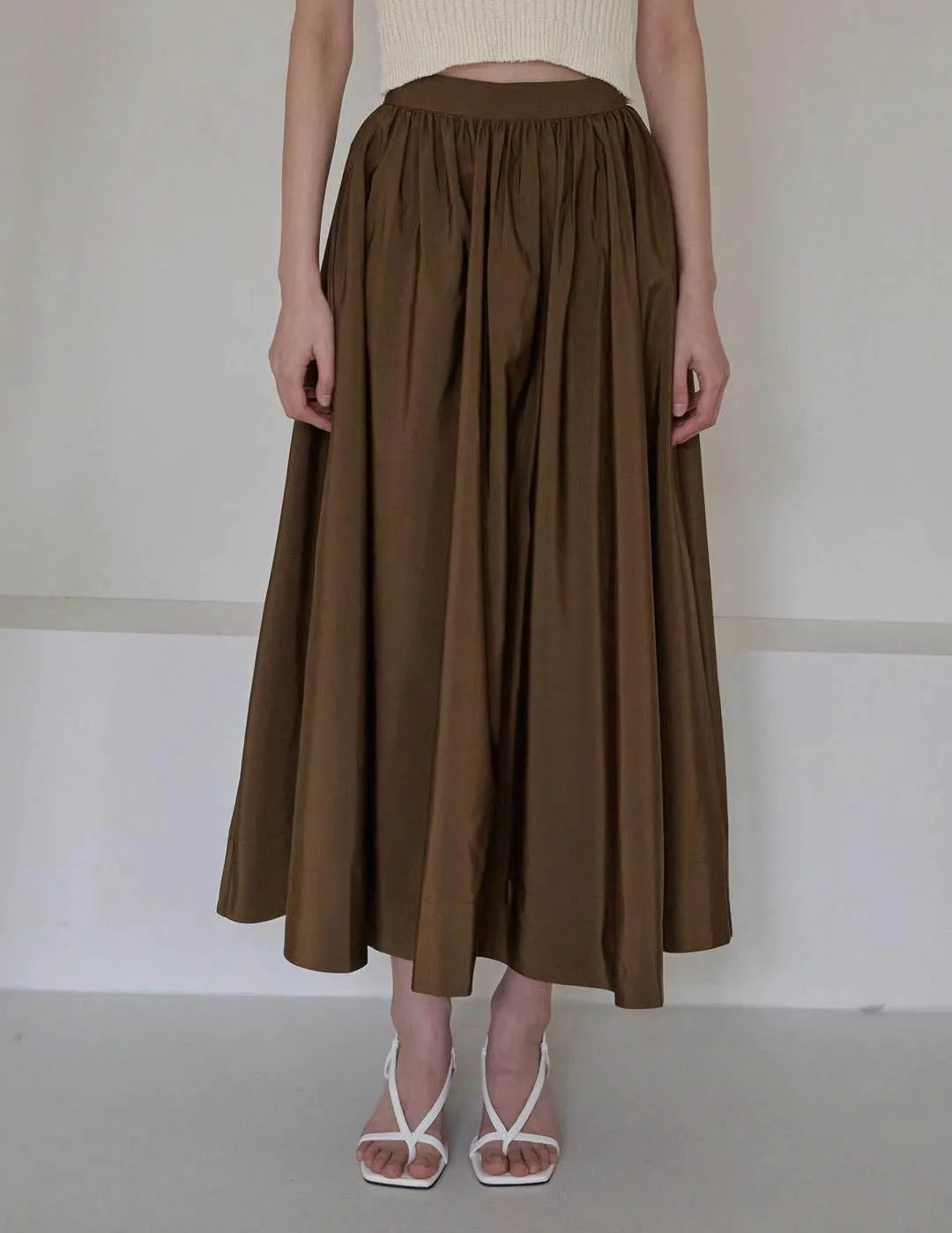 ADJANI SKIRT DARK BRONZE