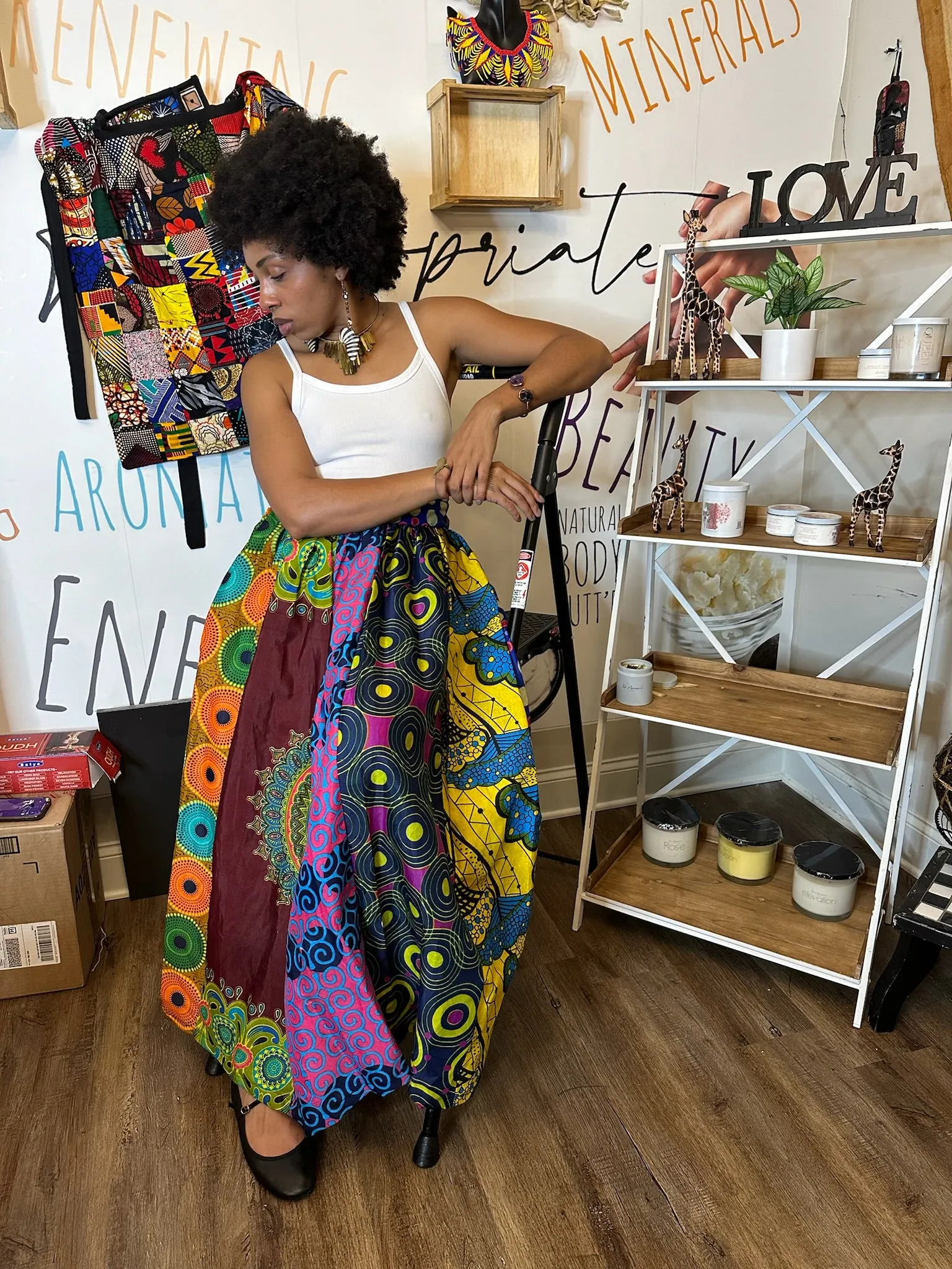 African Authentic Maxi Long Skirts