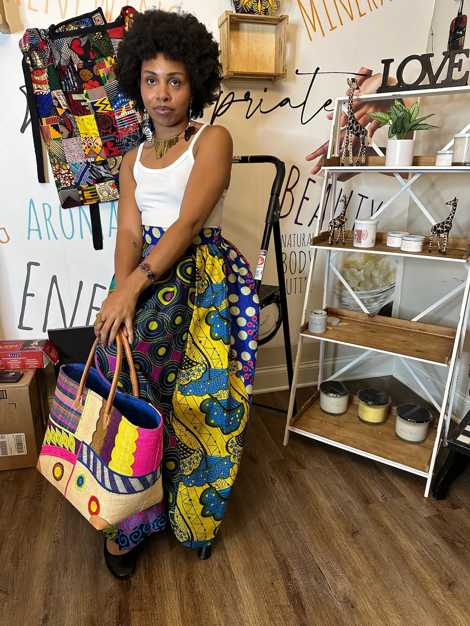 African Authentic Maxi Long Skirts