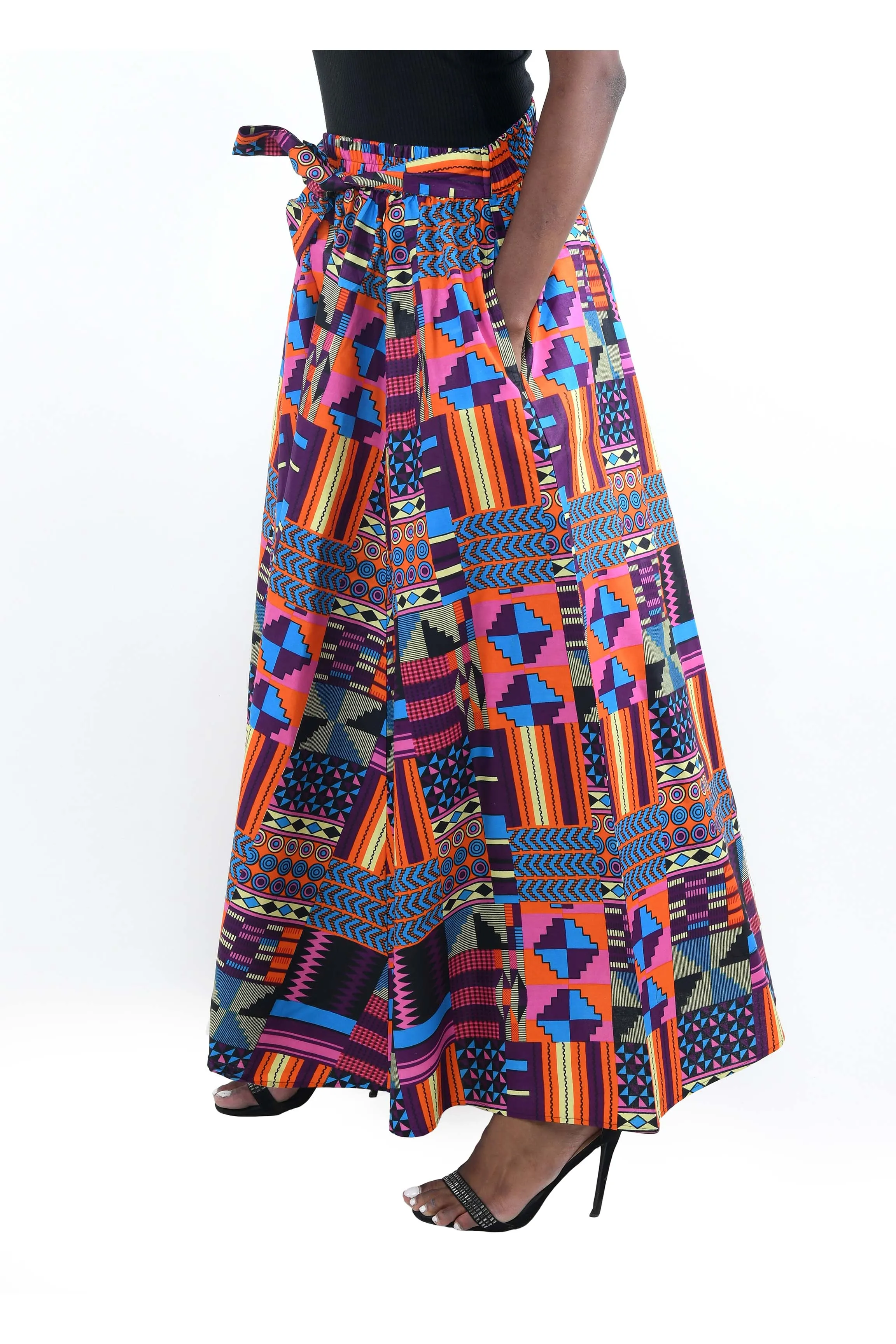 African Long Maxi Skirt