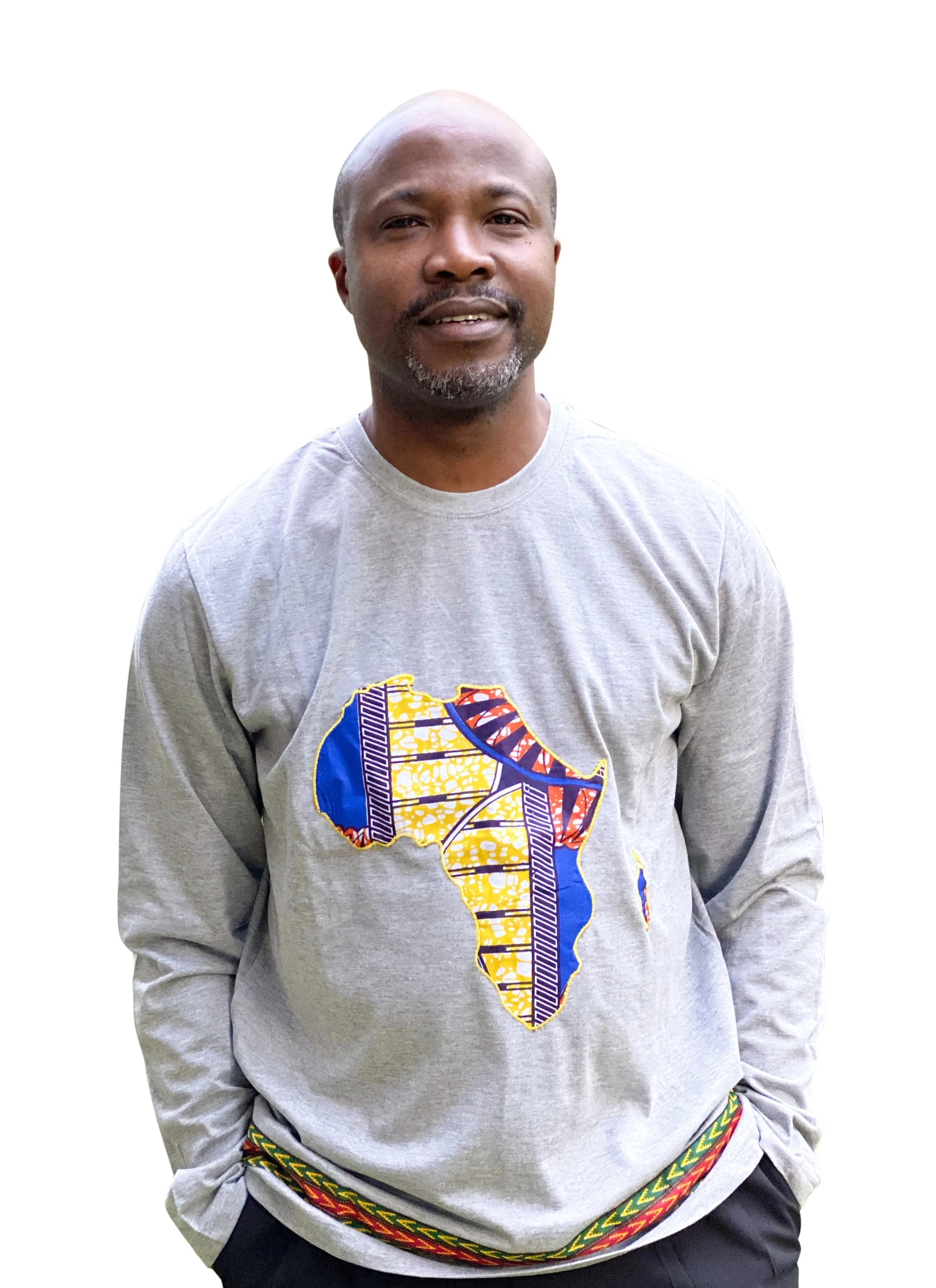 African Map Long Sleeve T-Shirt