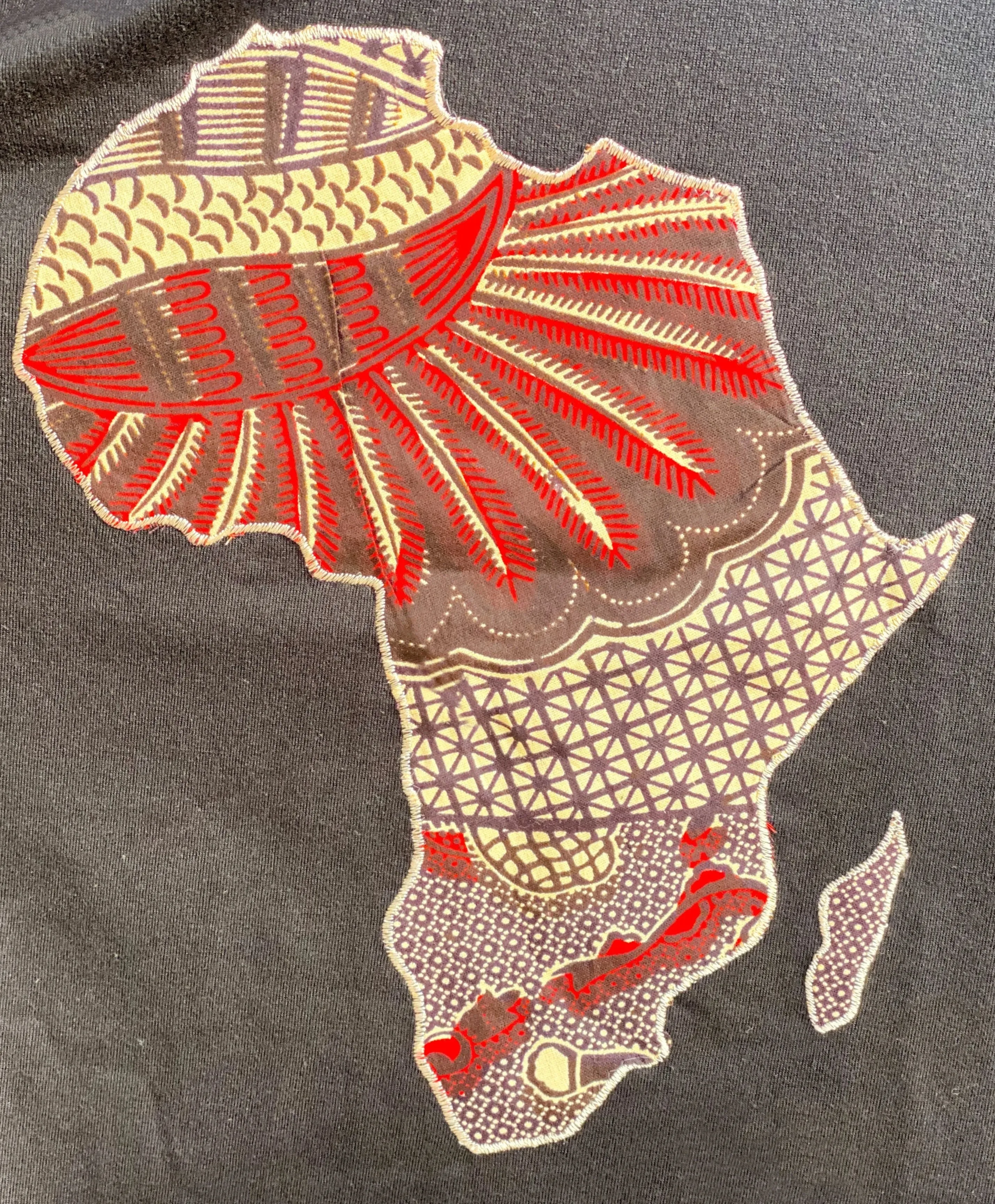 African Map Long Sleeve T-Shirt