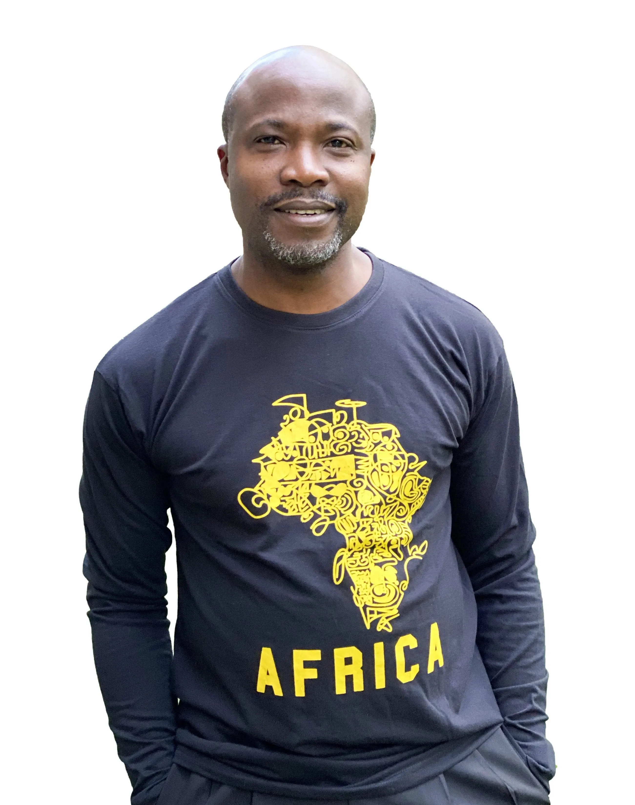 African Map Long Sleeve T-Shirt