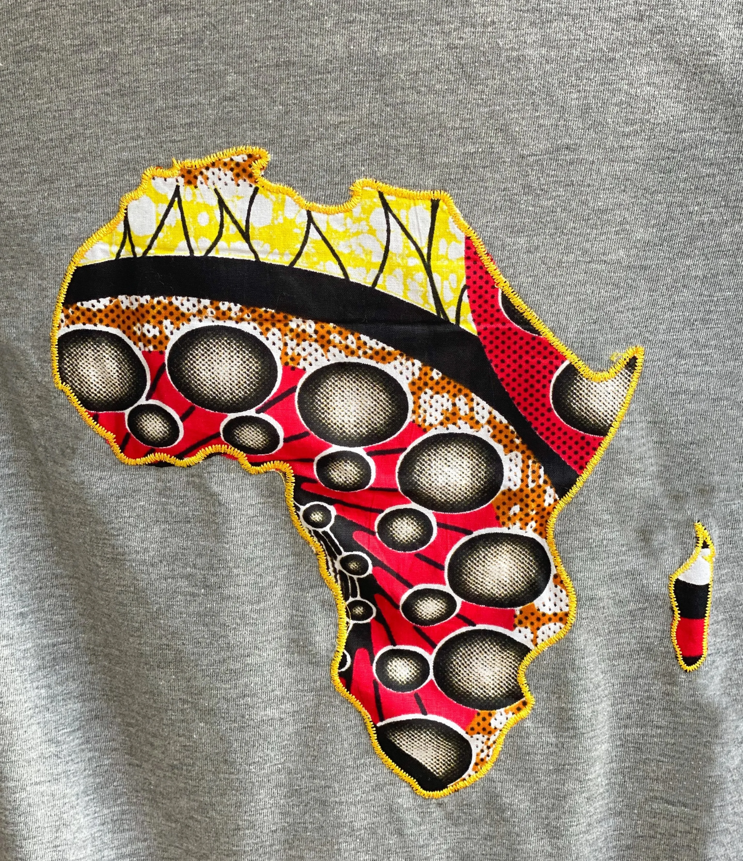 African Map Long Sleeve T-Shirt