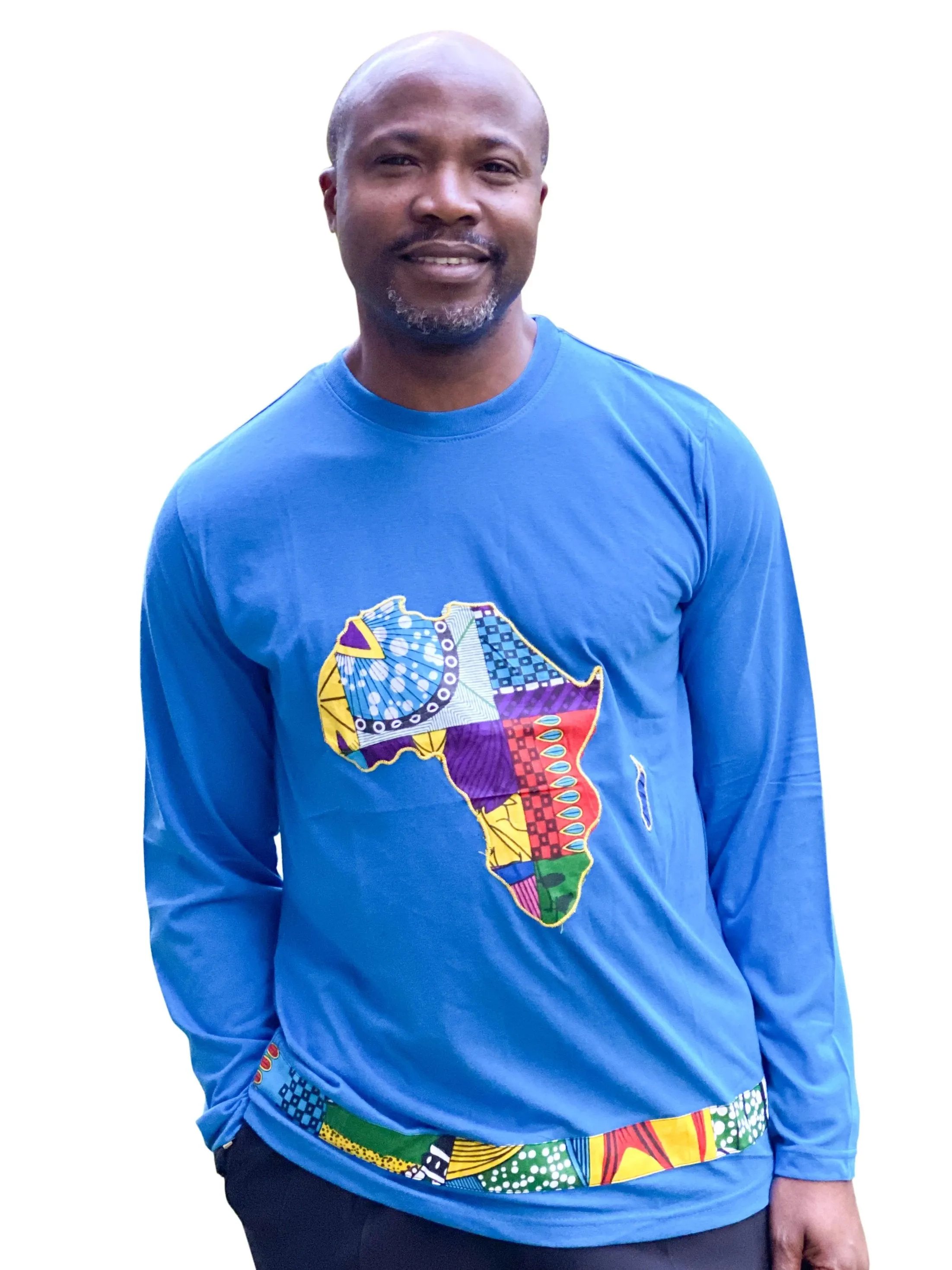 African Map Long Sleeve T-Shirt
