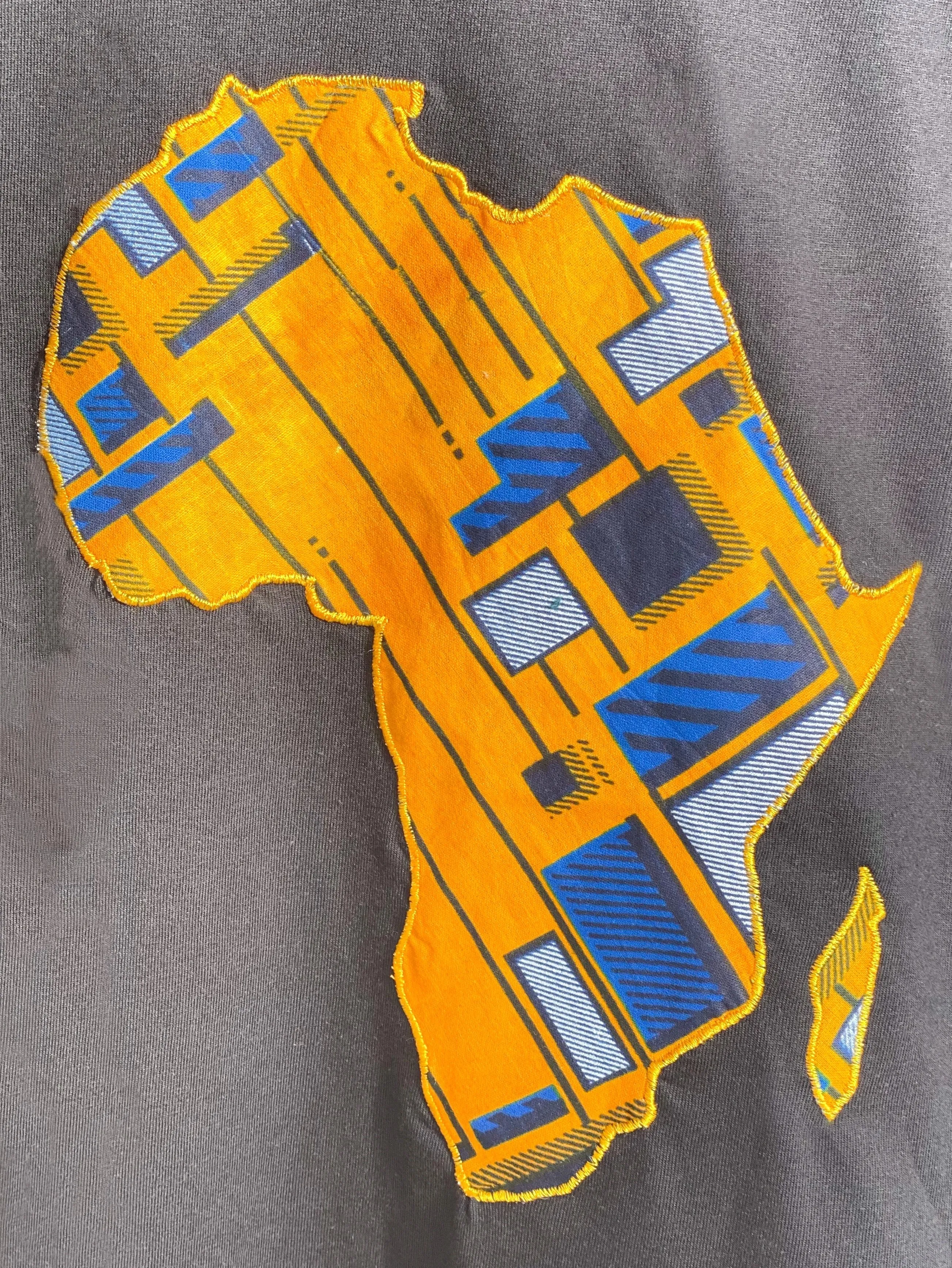 African Map Long Sleeve T-Shirt