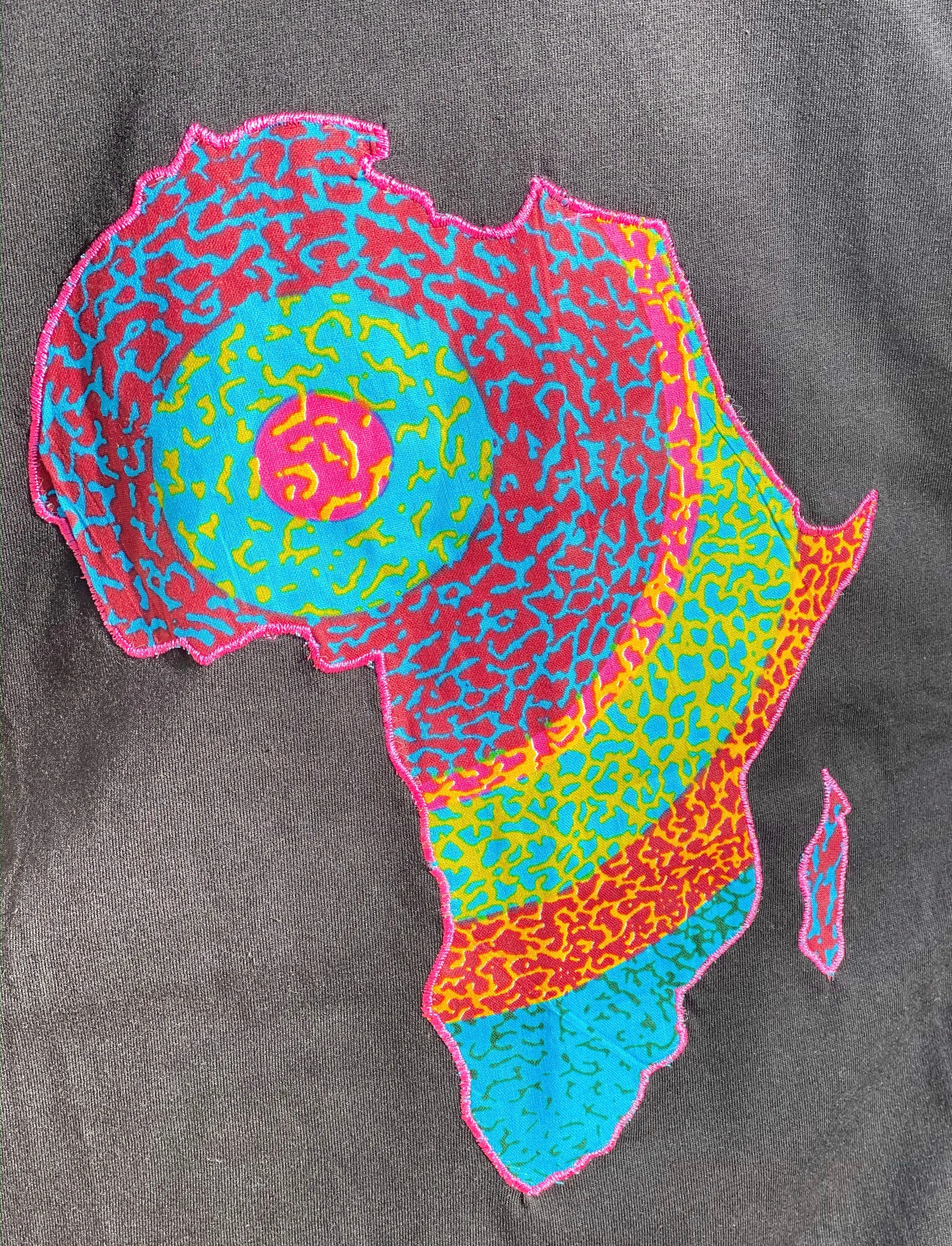 African Map Long Sleeve T-Shirt