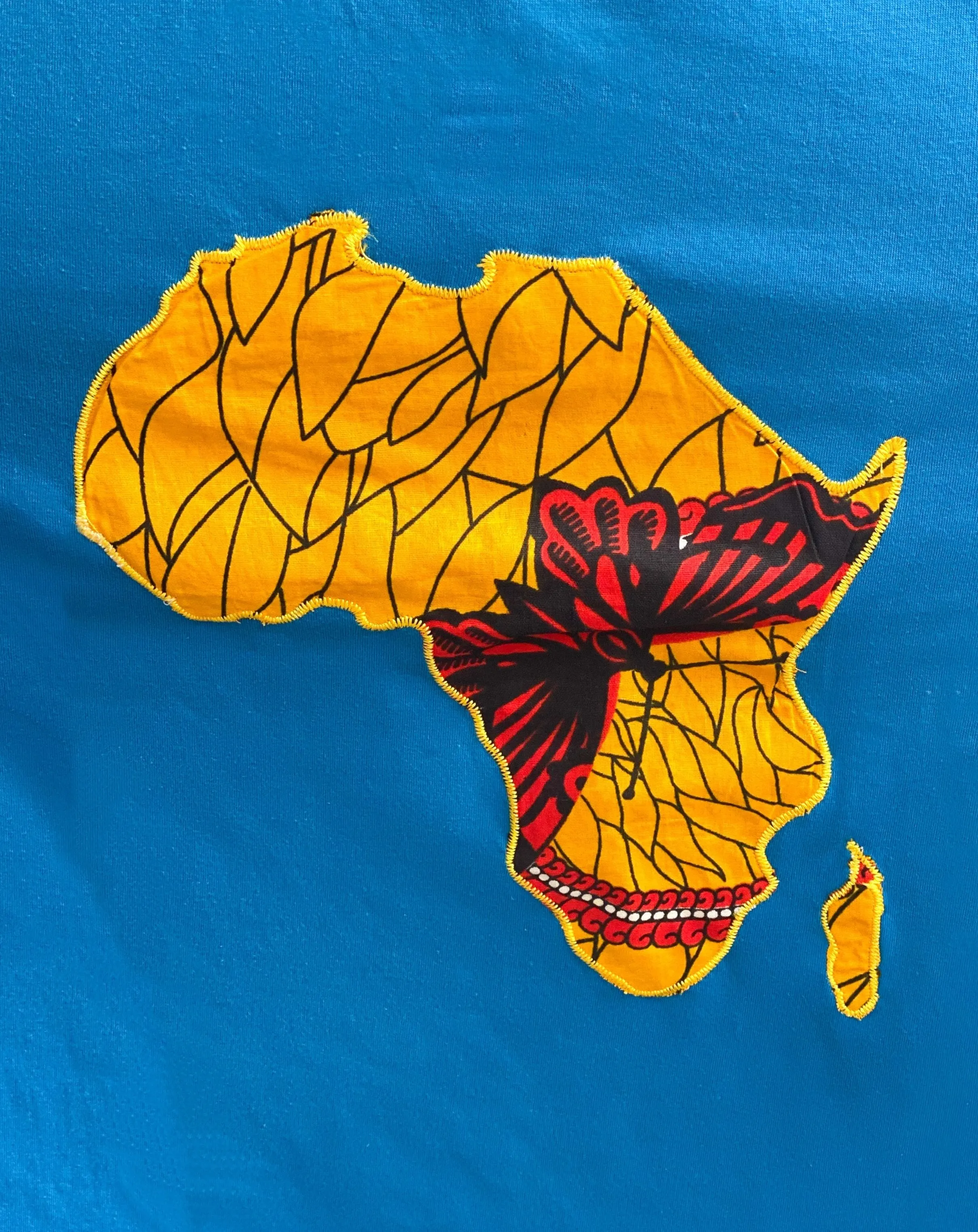 African Map Long Sleeve T-Shirt