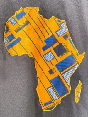African Map Long Sleeve T-Shirt