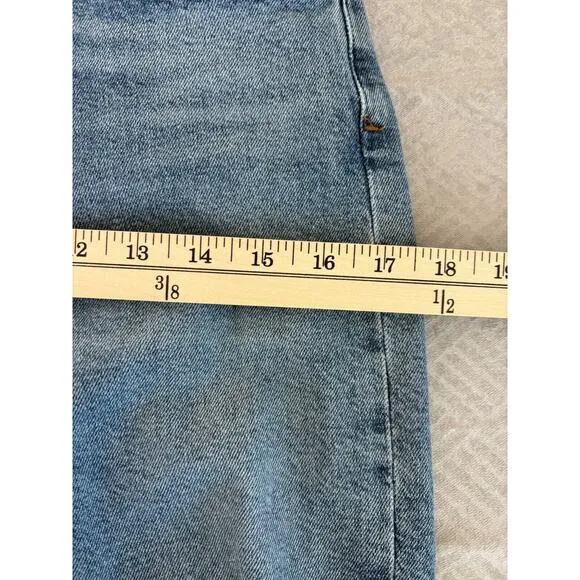 AGOLDE Los Angeles Denim Jeans Size 28 Distressed Bootcut 5 Button Closure