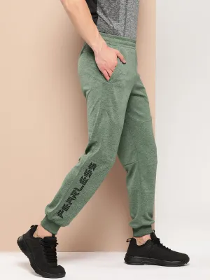 Alcis Men Typography Printed Slim Fit Joggers