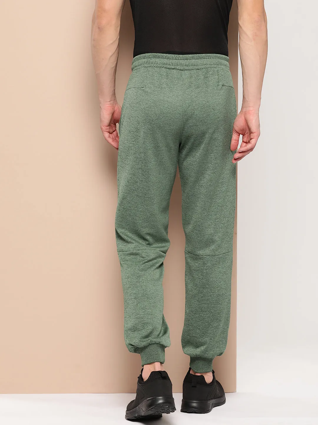 Alcis Men Typography Printed Slim Fit Joggers