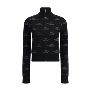 All-over logo Cardigan