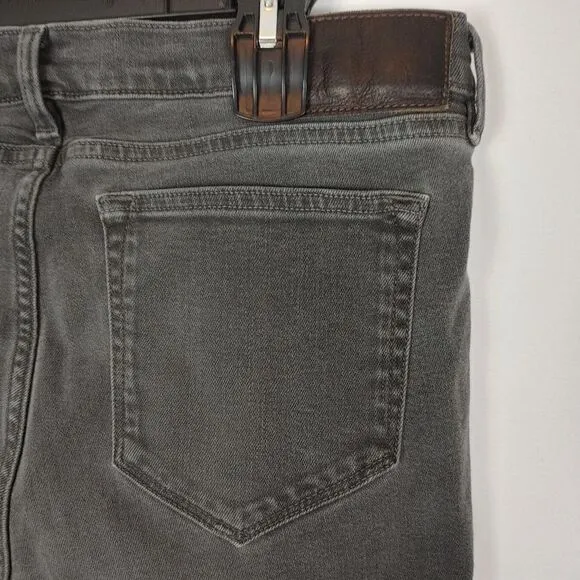 ALL SAINTS ASHBY Low-Rise Skinny Fit Denim Jeans Grey/Heathered Black WMNS Sz 32