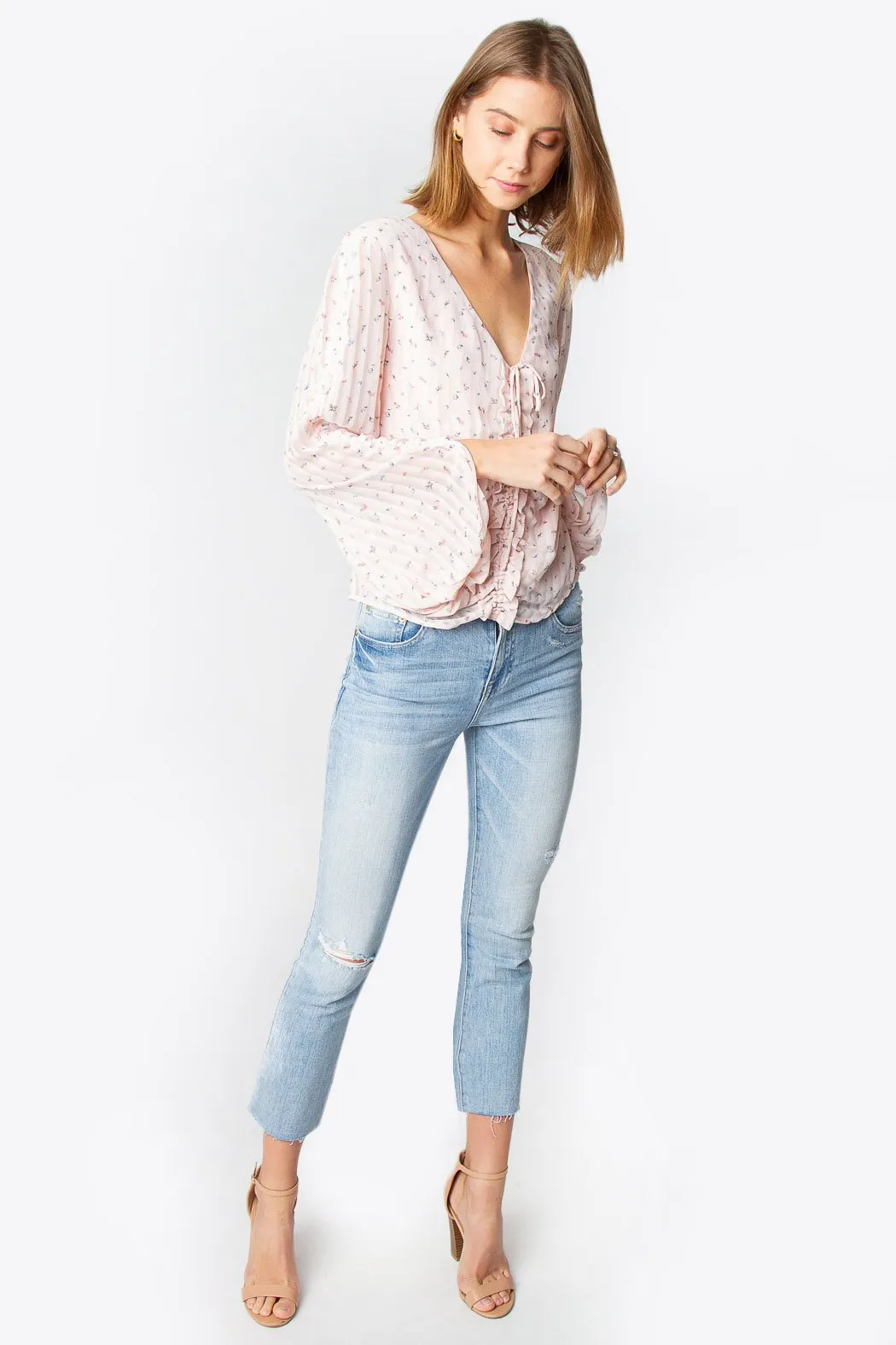 Amalfi Ruched Blouse