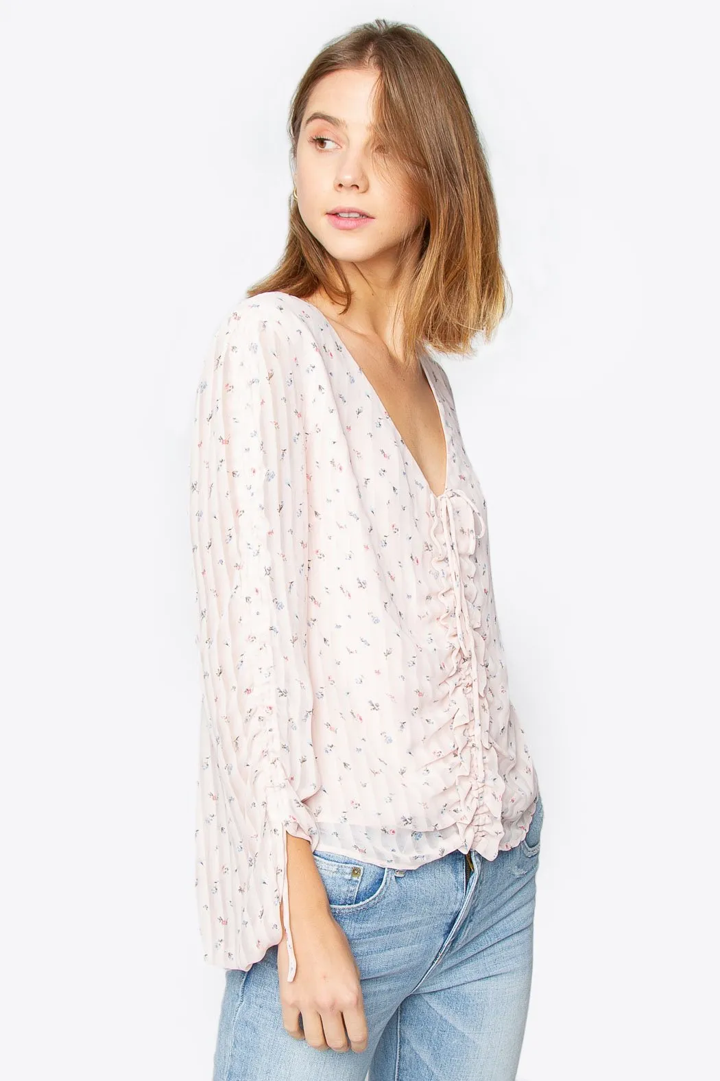 Amalfi Ruched Blouse