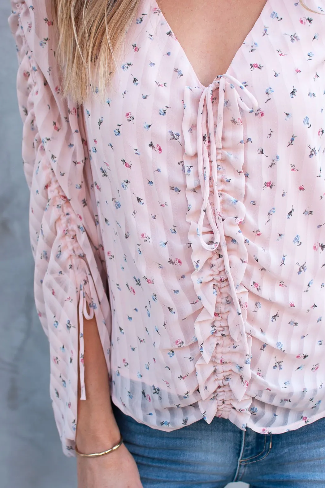 Amalfi Ruched Blouse