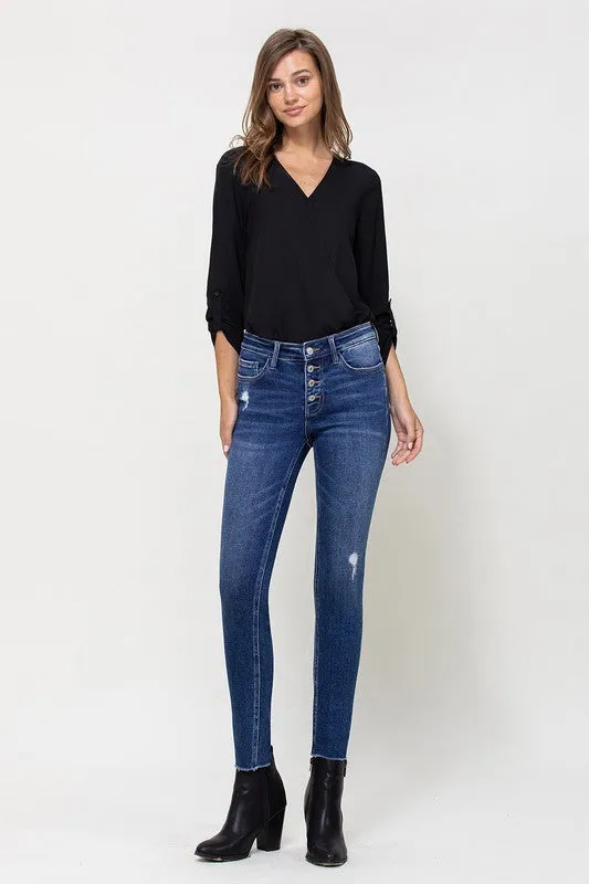 Amber Mid-rise Skinny Jeans