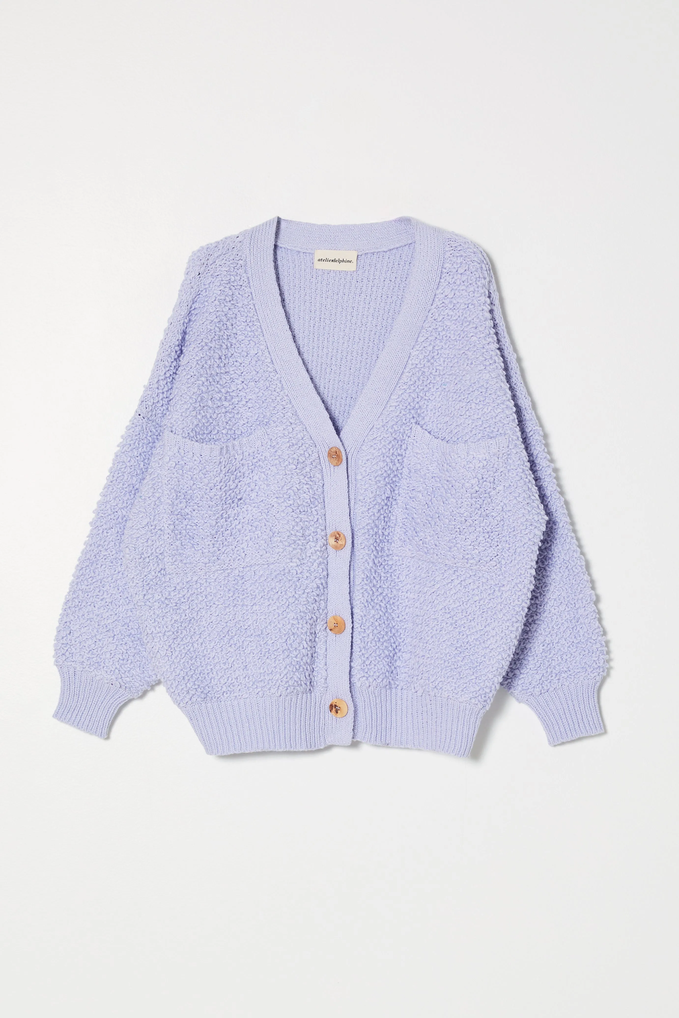 AMELIA CARDIGAN IN CHUNKY LOOP KNIT