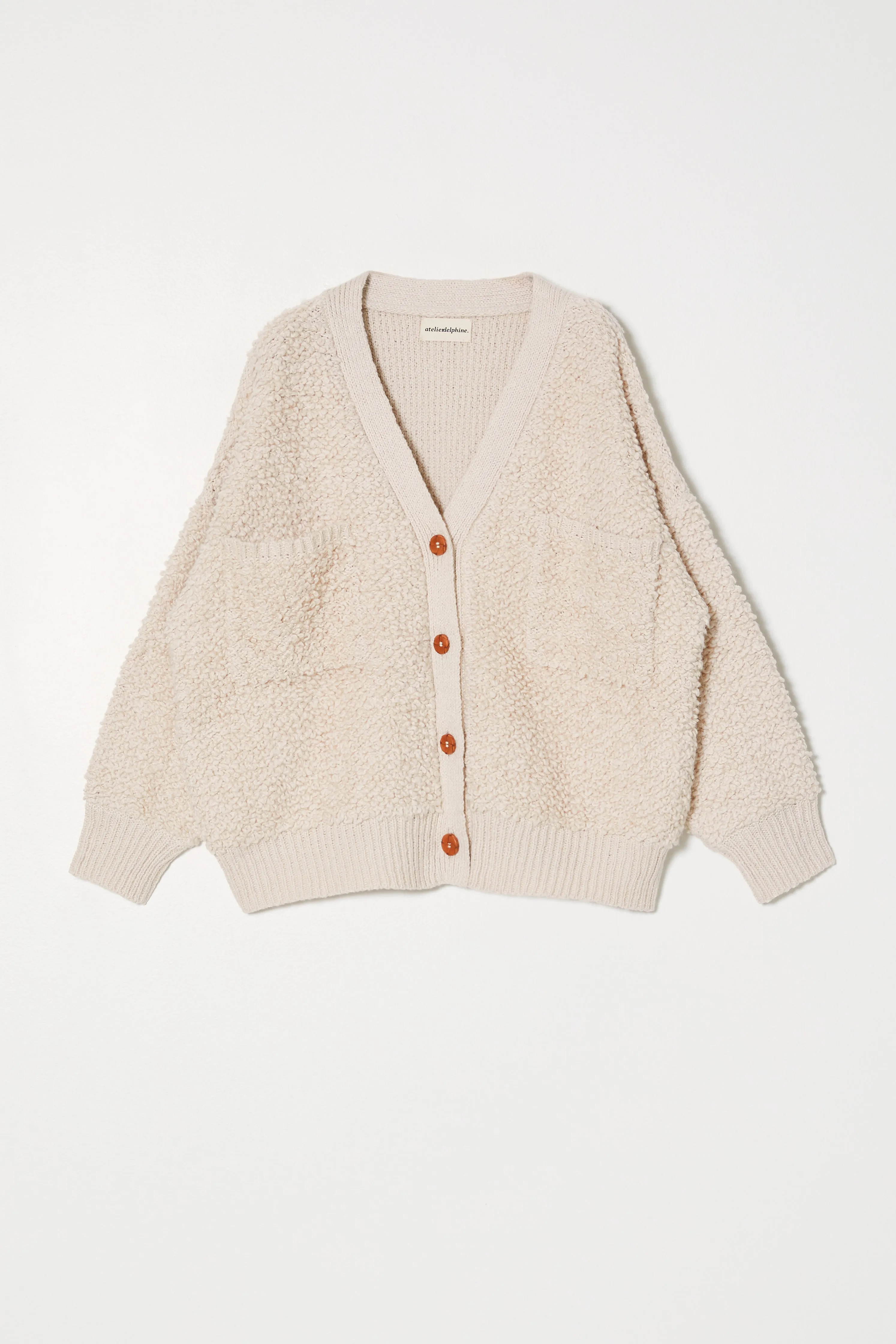 AMELIA CARDIGAN IN CHUNKY LOOP KNIT