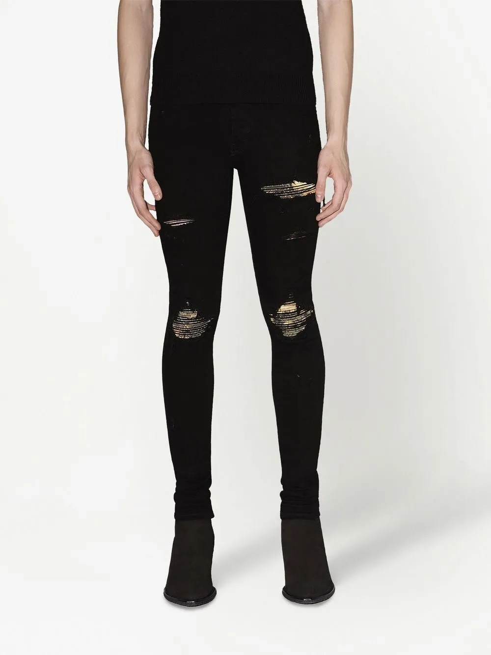 AMIRI Aloha low-rise skinny jeans