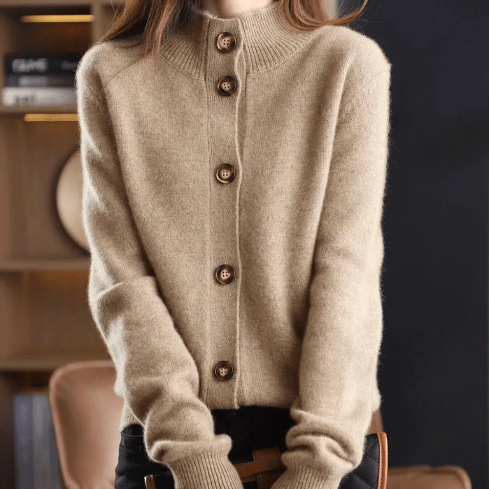 Anny™ | Luxurious Cashmere Knit Cardigan