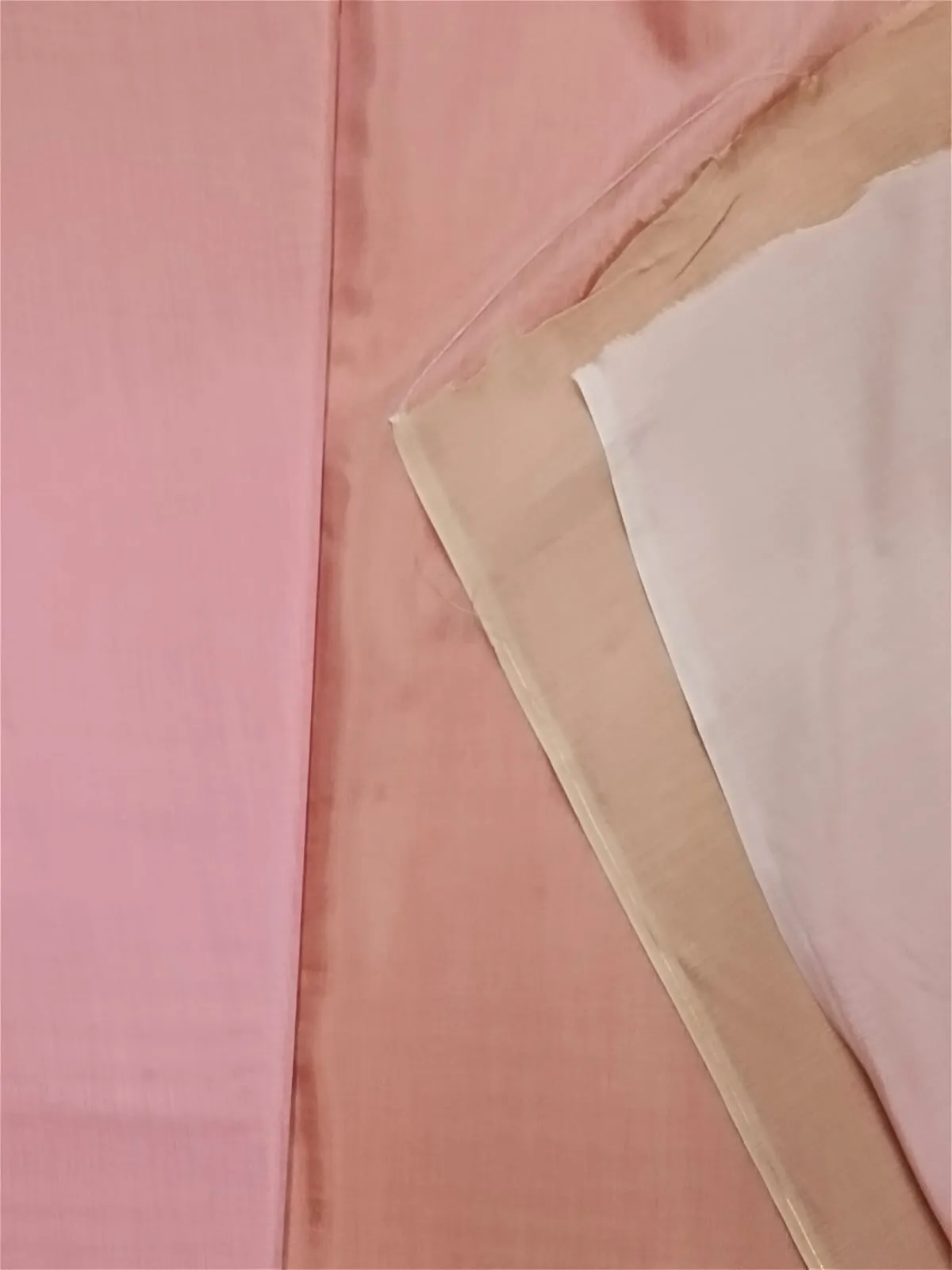 Artisanal Hand Dyed Soft Modal Muslin Mul Silk Ombre Shaded Fabric
