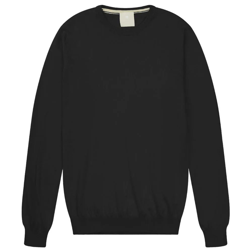 AT.P.CO Black Cotton Sweater