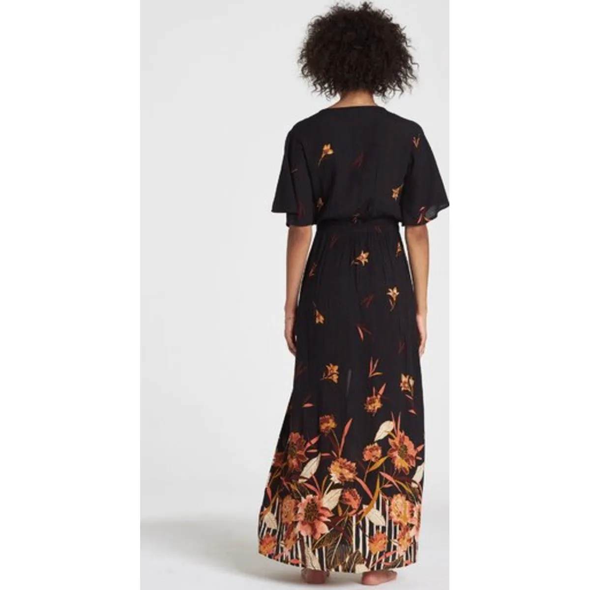 Autumn Breeze Kimono Dress